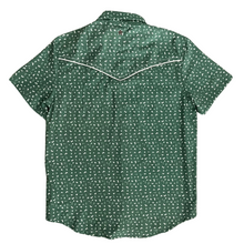 Load image into Gallery viewer, Myrtle Green Western Icon Short Sleeve Performance Western Shirt
